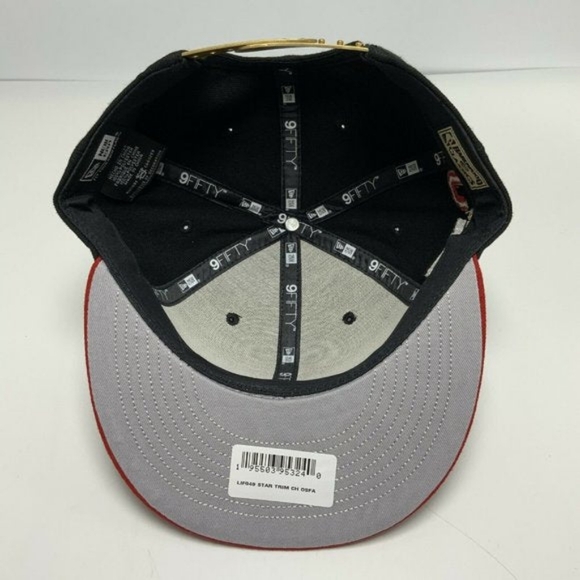 Men's New Era Cap Bk | Rd Chicago Bulls 6-Time Champions 9FIFTY NWT - Picture 6 of 6